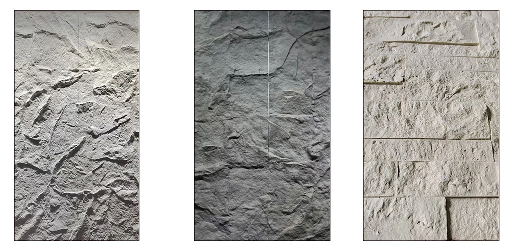 Polyurethane PU Faux Artificial Culture Stone Interior Exterior Decorative PU Mushroom Stone Wall Panel