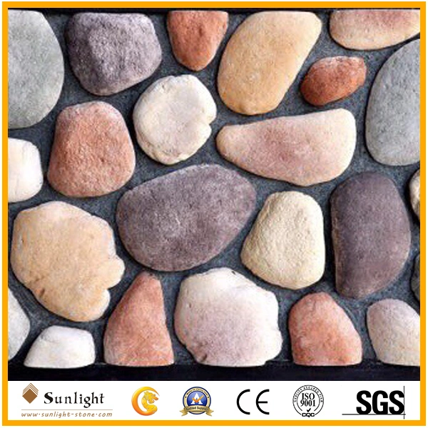 Wholesale Natural Loose Black Pebble Wash Stone for Garden Stone