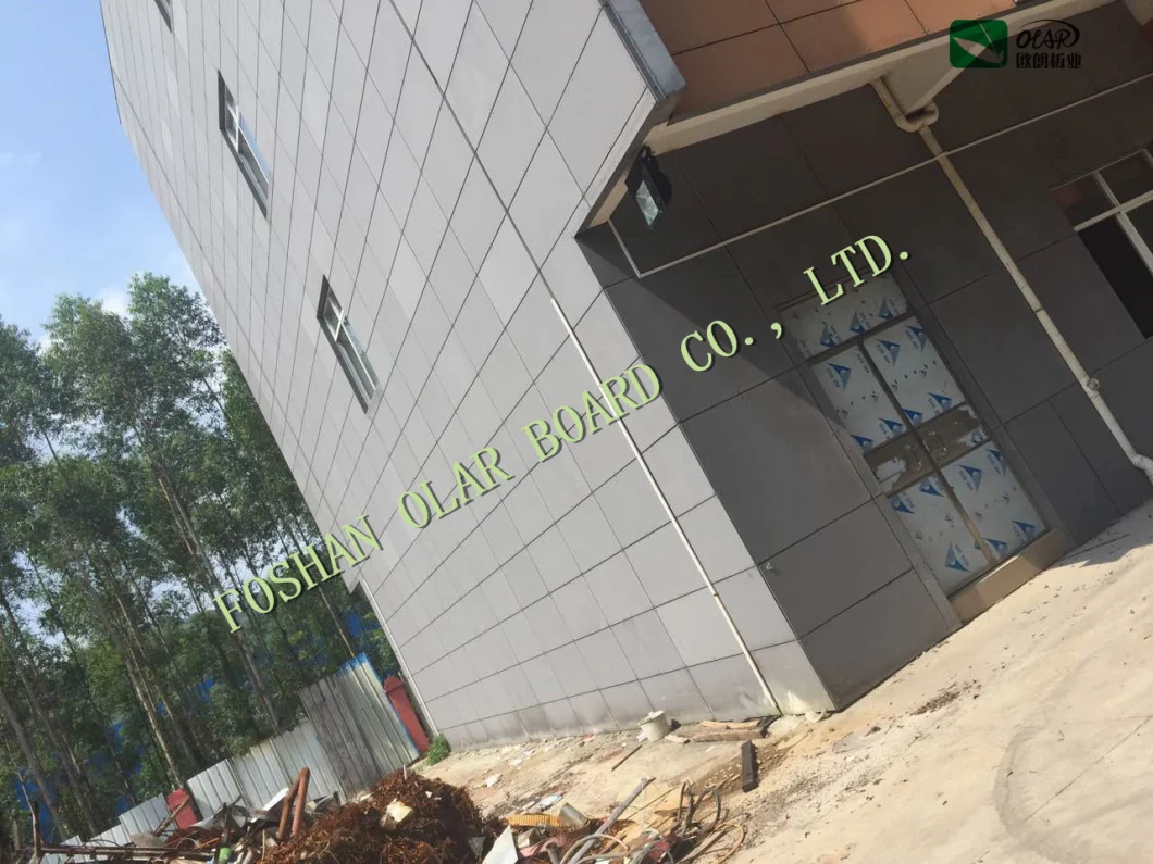 Fiber Cement Board Lightweight Waterproof Exterior Wall Panel Cladding